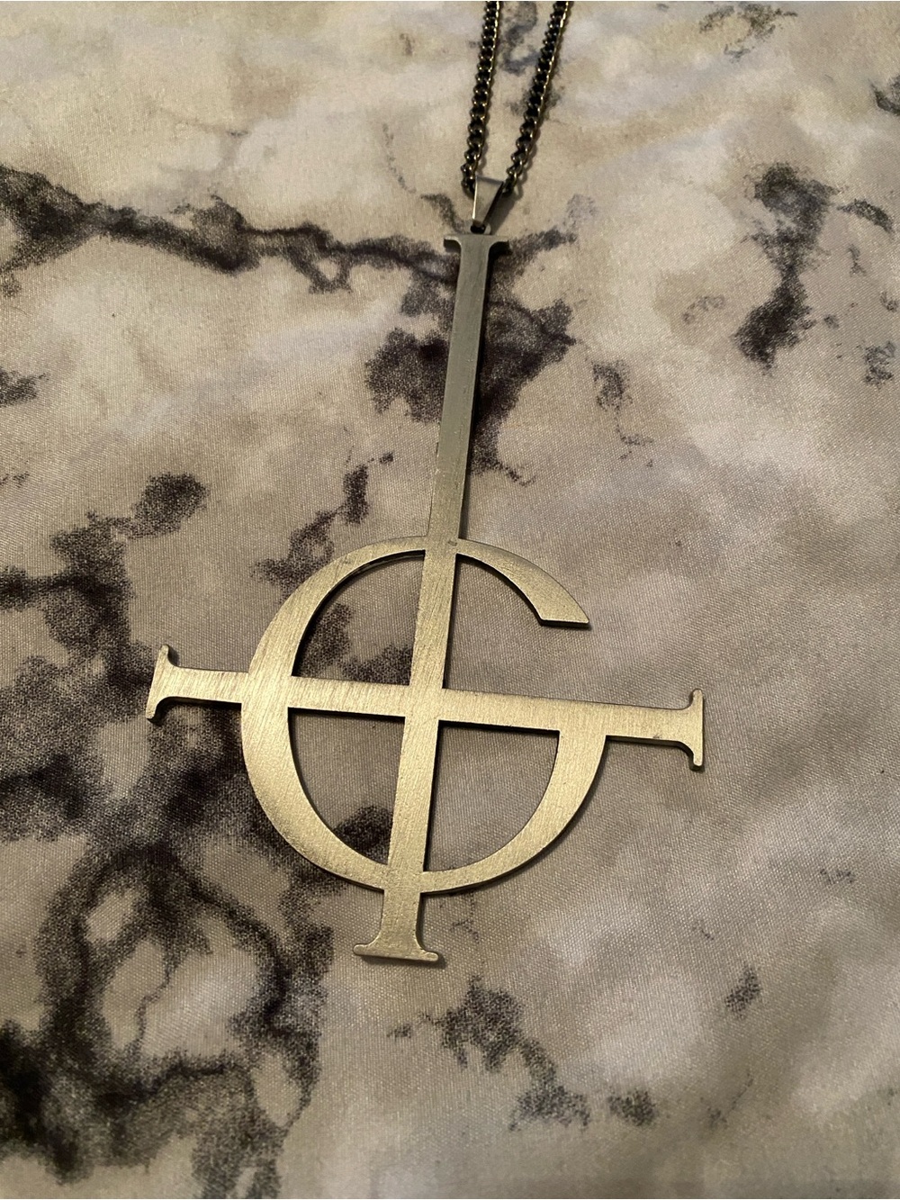 Official Ghost Band LARGE Grucifix Necklace Papa Emeritus